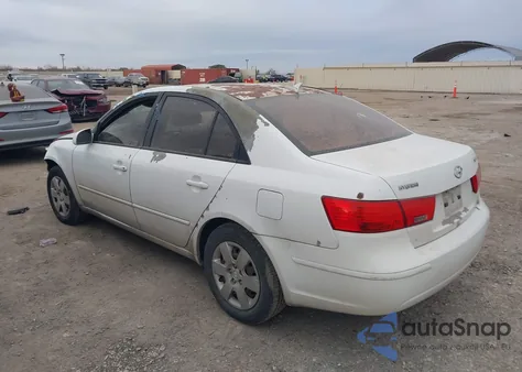 2009 Hyundai Sonata Gls from USA, damaged, VIN 5NPET46CX9H515397